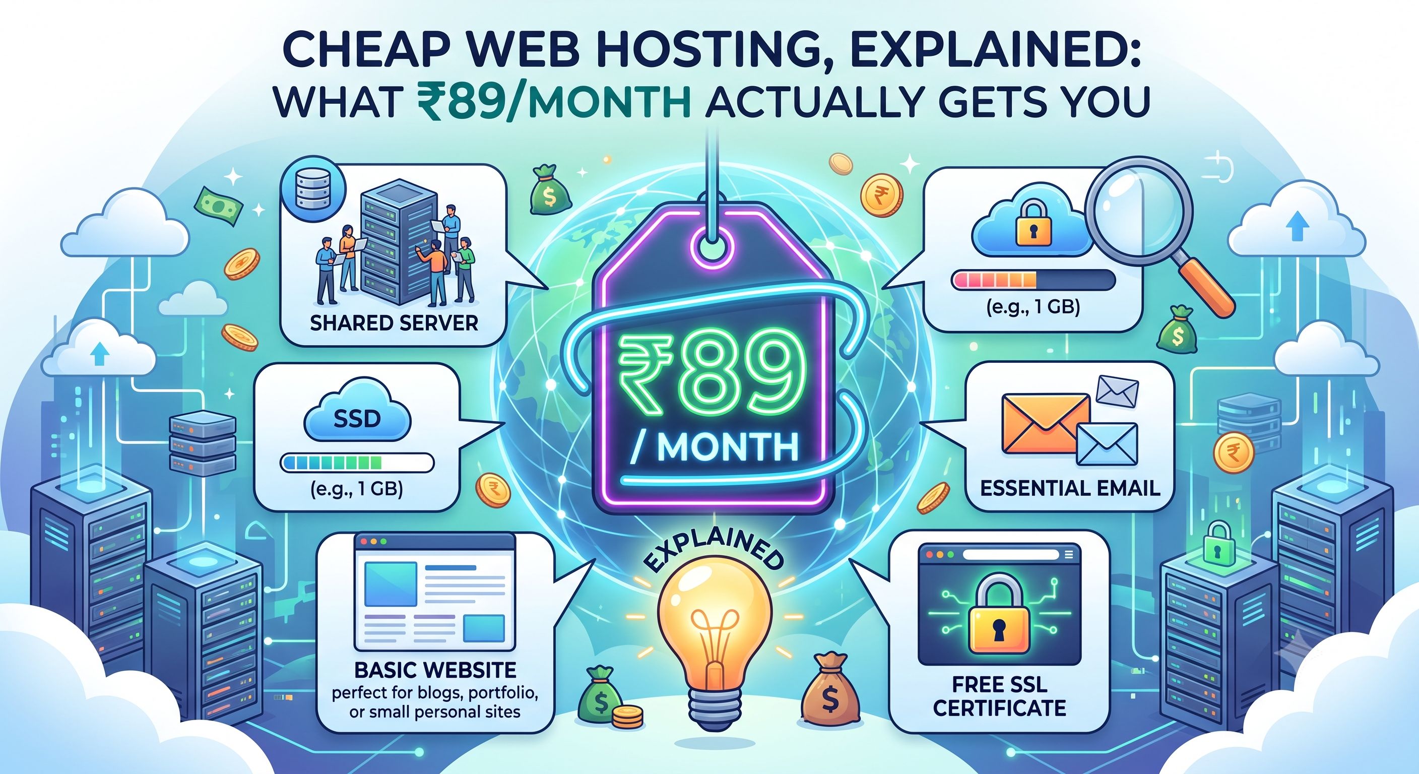 Cheap Web Hosting, Explained: What ₹89/Month Actually Gets You